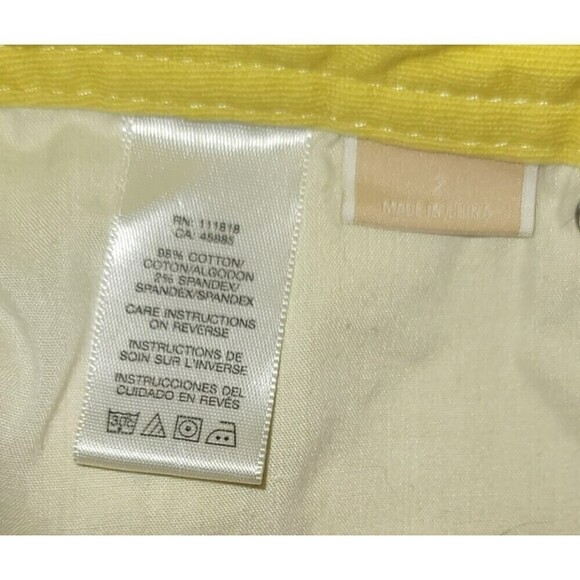 Michael Kors Bling Lime Green Jeans - Size 2 - Picture 12 of 13